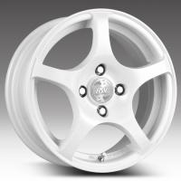 Литые диски Racing Wheels H-125 (белый) 6.5x15 4x114.3 ET 45 Dia 67.1