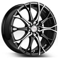 Литые диски Racing Wheels H-530 (черный) 6.5x15 4x100 ET 40 Dia 67.1