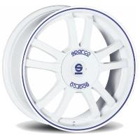Литые диски Sparco Rally (белый) 6.5x15 4x100 ET 37 Dia 63.3